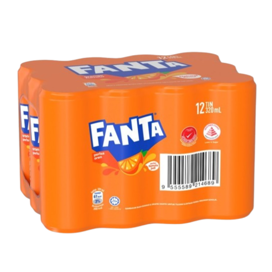 FANTA ORANGE 320ML*12