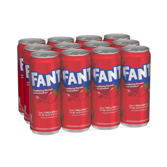 FANTA STRAWBERRY 320ML*12