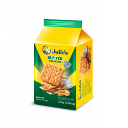 JULIE'S BUTTER CRACKER 132GM JULIE'S BUTTER CRACKER 132GM