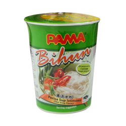 PAMA BIHUN CLEAR SOUP CUP 55GM PAMA BIHUN CLEAR SOUP CUP 55GM