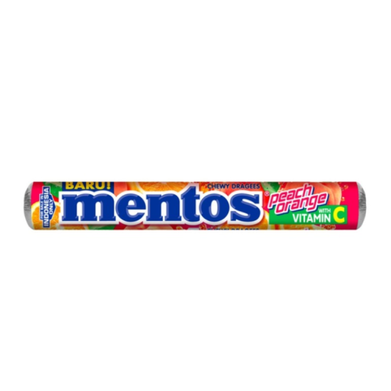 MENTOS PEACH ORANGE 37GM