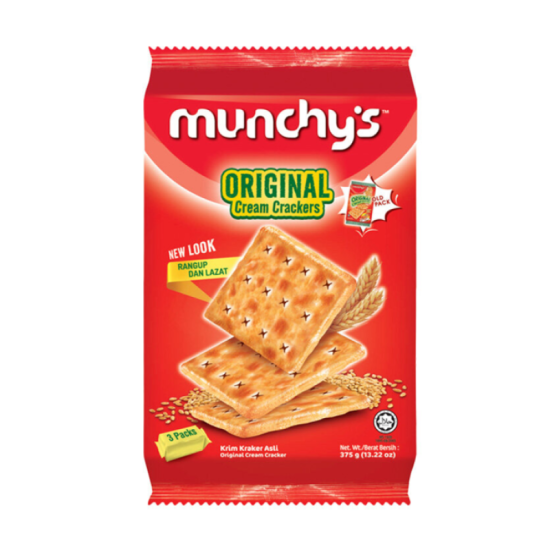 MUNCHY'S ORIGINAL CREAM CRACKER 375GM