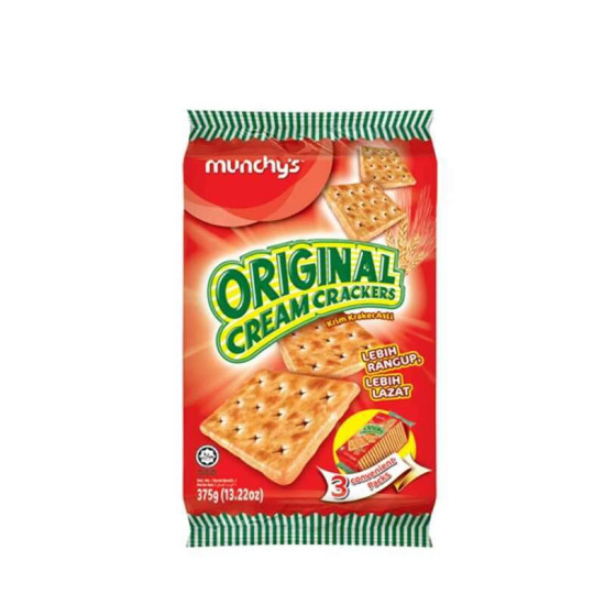 MUNCHY'S ORIGINAL CREAM CRACKER 375GM