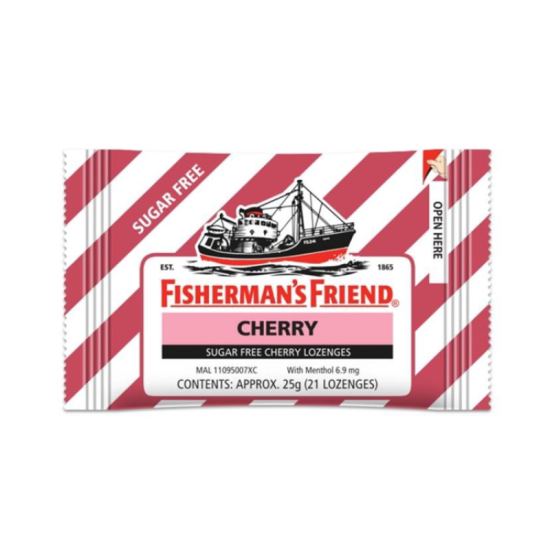 FISHERMAN'S FRIEND SUGARFREE CHERRY 25GM
