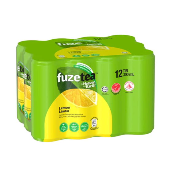 FUZE TEA ICE LEMON TEA 300ML*12