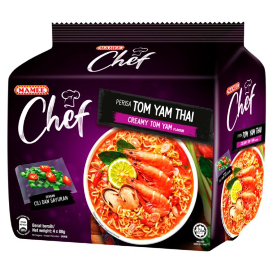 MAMEE CHEF CREAMY TOMYAM 72GM*4