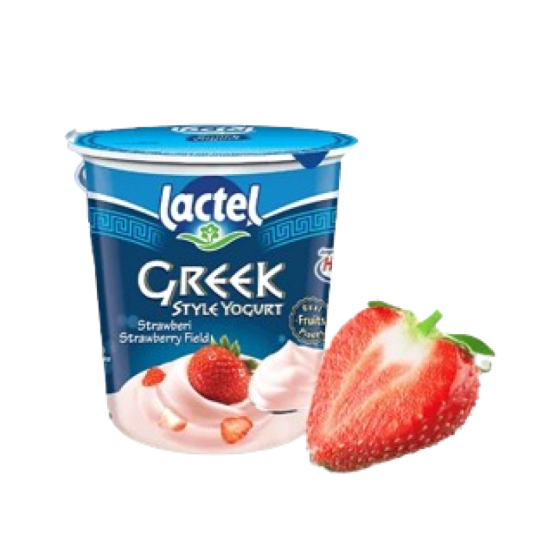 LACTEL GREEK YOGURT STRAWBERRY 130G