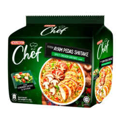MAMEE CHEF SPICY CHICKEN SHITAKE 72GM*4 MAMEE CHEF SPICY CHICKEN SHITAKE 72GM*4