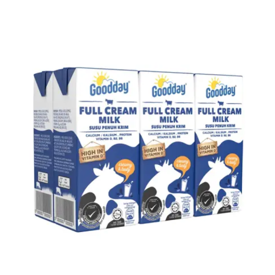 GOODDAY FULL CREAM MILK 200ML*6