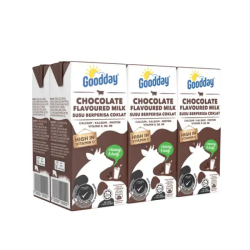 GOODDAY CHOCOLATE MILK 200ML*6 GOODDAY CHOCOLATE MILK 200ML*6