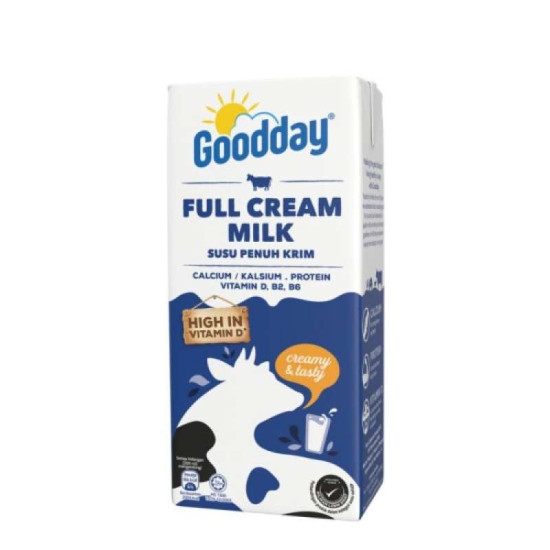 GOODDAY UHT FULL CREAM MILK 1L