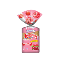 GARDENIA TOASTEM RASPBERRY MILK & CRANBERRIES 360G GARDENIA TOASTEM RASPBERRY MILK & CRANBERRIES 360G