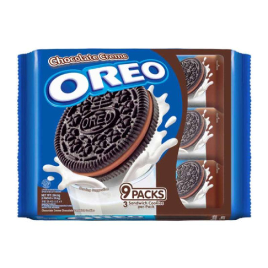 OREO CHOCOLATE MULTIPACK 27.6GM*9