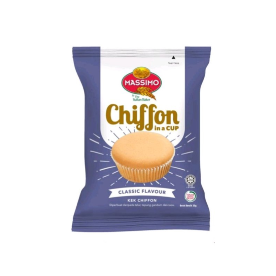 MASSIMO CHIFFON IN A CUP - CLASSIC 35GM