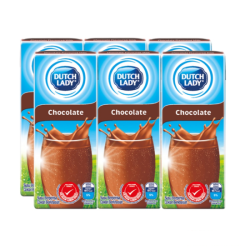 DUTCH LADY PUREFARM UHT CHOCOLATE 200ML*6 DUTCH LADY PUREFARM UHT CHOCOLATE 200ML*6