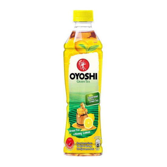 OYOSHI HONEY LEMON GREEN TEA 380ML