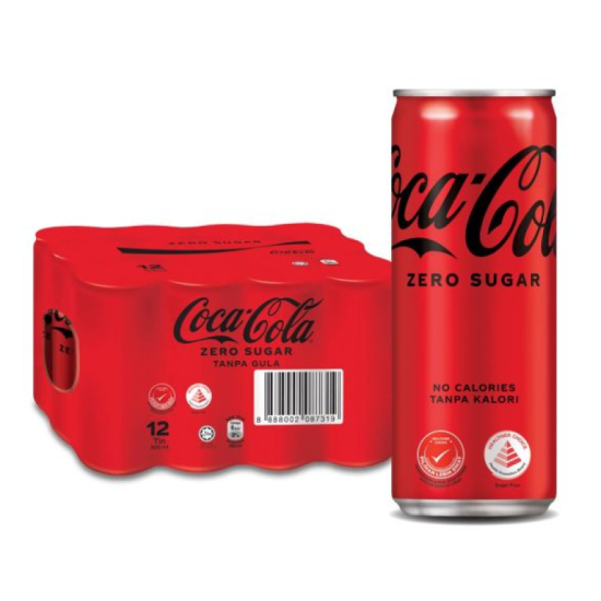 COCA COLA ZERO SUGAR 320ML*12