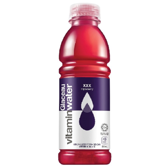 GLACEAU VITAMIN WATER XXX-KO BLUEBERRY 500ML