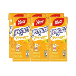 YEO'S YEOGURT MANGO 250ML*6