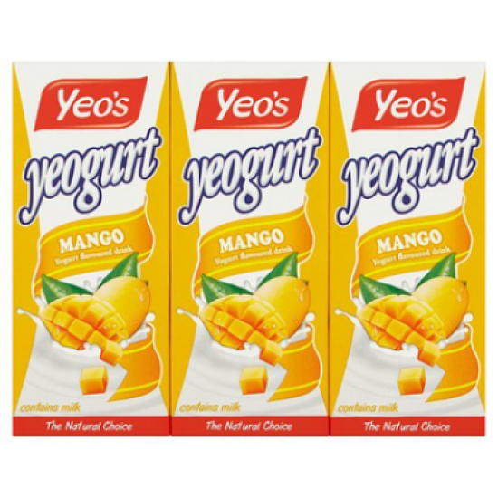 YEO'S YOGURT MANGO 250ML*6