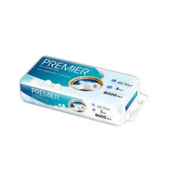 PREMIER 8000PLY TOILET ROLL (3PLY) 10R