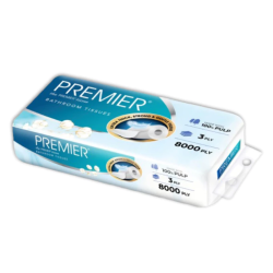 PREMIER 8000PLY TOILET ROLL (3PLY) 10R PREMIER 8000PLY TOILET ROLL (3PLY) 10R