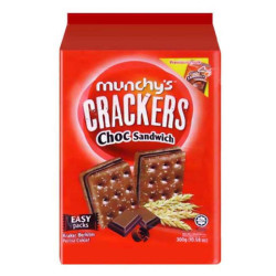 MUNCHY'S CHOCOLATE SANDWICH 258GM MUNCHY'S CHOCOLATE SANDWICH 258GM