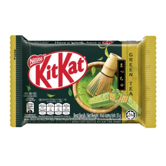 KIT KAT 4 FINGER GREEN TEA 35G