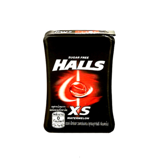 HALLS XS WATERMELON SUGAR FREE 15GM