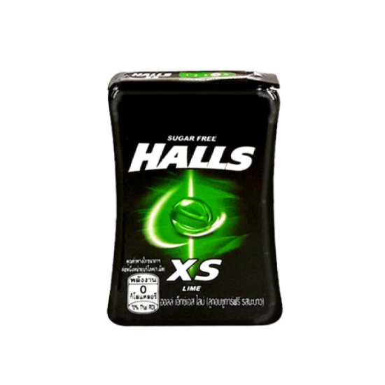 HALLS XS LIME SUGAR FREE 15GM