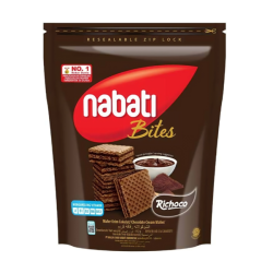 NABATI RICHOCO WAFER POUCH 112GM NABATI RICHOCO WAFER POUCH 112GM