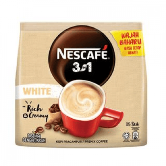 NESCAFE 3IN1 WHITE COFFEE 32G*15