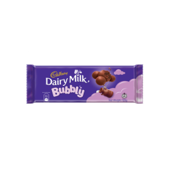 CADBURY DAIRY MILK BUBBLY 120GM CADBURY DAIRY MILK BUBBLY 120GM
