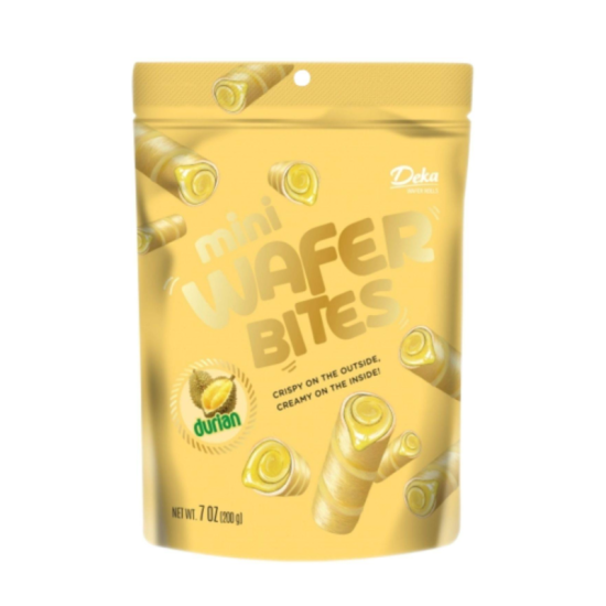 DEKA MINI WAFER BITES DURIAN 200GM DEKA MINI WAFER BITES DURIAN 200GM