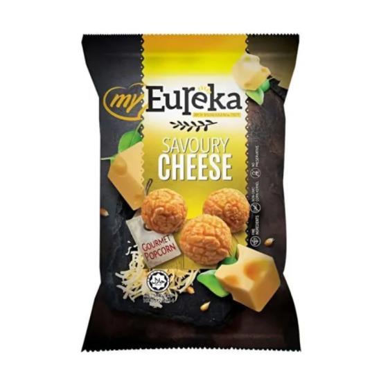 EUREKA POPCORN SAVOURY CHEESE 80GM