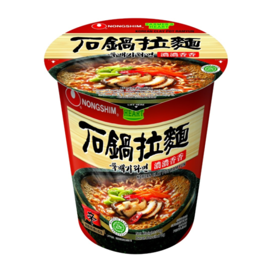 NONGSHIM CLAYPOT RAMYUN CUP 70GM