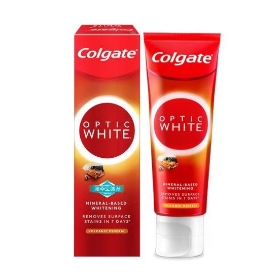 COLGATE TOOTHPASTE OPTIC WHITE VOLCANIC 100G