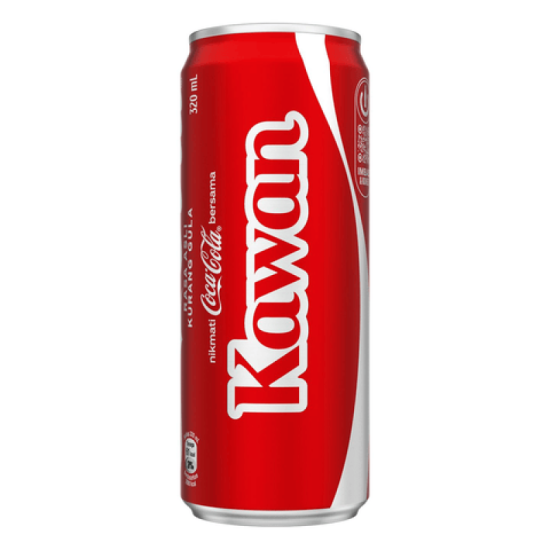 COCA COLA RASA ASLI KURANG KALORI 320ML