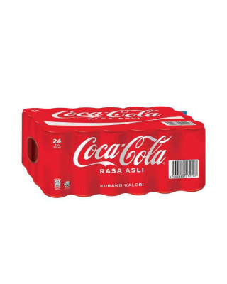COCA COLA RASA ASLI KURANG KALORI 320ML*24