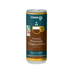 POKKA PREMIUM CAPPUCCINO COFFEE 240ML POKKA PREMIUM CAPPUCCINO COFFEE 240ML