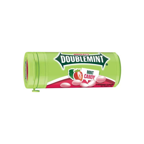 DOUBLEMINT CHEWY MINTS TUBE STRAWBERRY 30GM