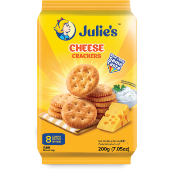 JULIE'S CHEESE CRACKER 200GM