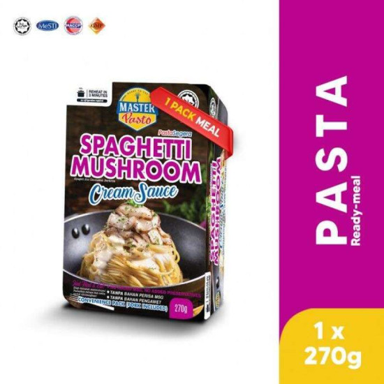 MASTER PASTO SPAGHETTI MUSHROOM CREAM 270GM