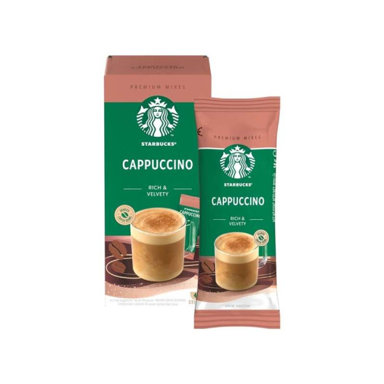 STARBUCKS CAPPUCCINO 14G*4