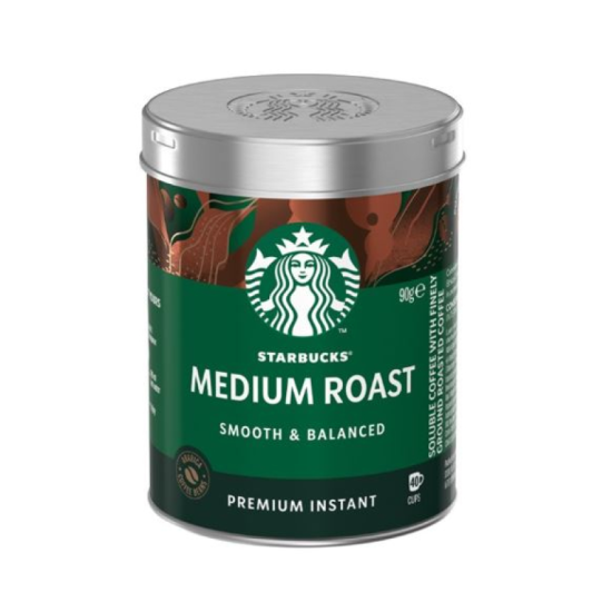 STARBUCKS MEDIUM ROAST TIN 90G