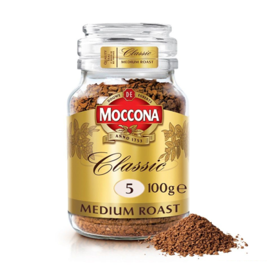 MOCCONA CLASSIC 5 MEDIUM ROAST 100G MOCCONA CLASSIC 5 MEDIUM ROAST 100G