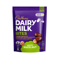 CADBURY BITES HAZELNUT 50GM CADBURY BITES HAZELNUT 50GM