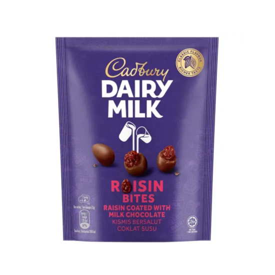 CADBURY BITES RAISIN 50GM
