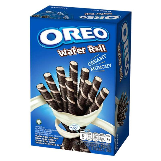 OREO WAFER ROLL VANILLA 54GM