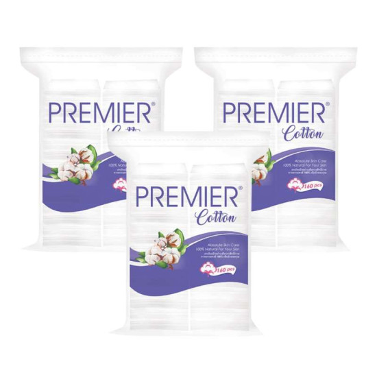 PREMIER FACIAL COTTON 160S*3